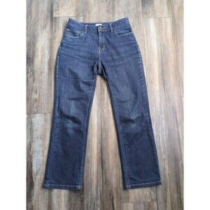 L.L. Bean Classic Fit Jeans Women's Size 6 Petite Dark Wash